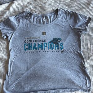 Carolina Panthers NFL Nike Gray Athletic Tee
